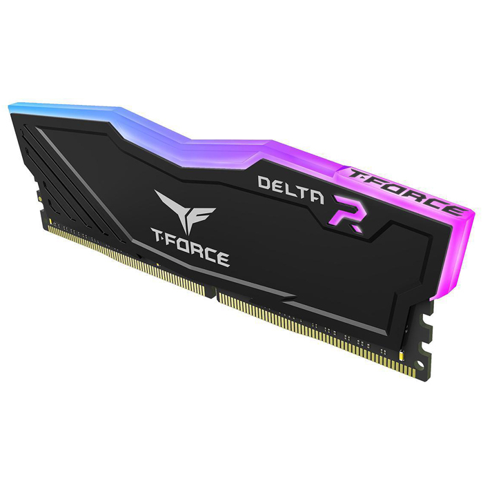 Team T-Force Delta RGB Black 16GB (1x16GB) 3200MHz CL16 DDR4 Gaming Ram (TF3D416G3200HC16F01)