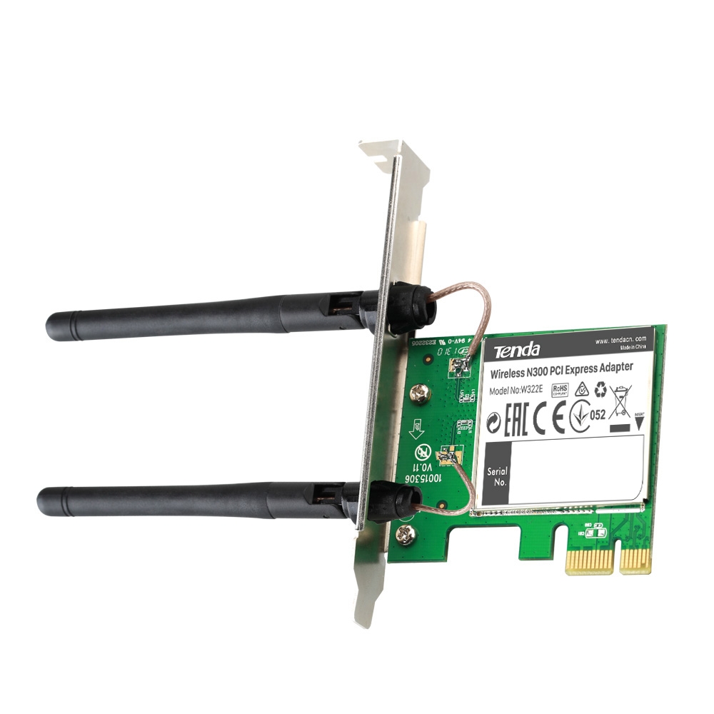 TENDA W322E WiFi-N 300Mbps PCI-E ADAPTOR