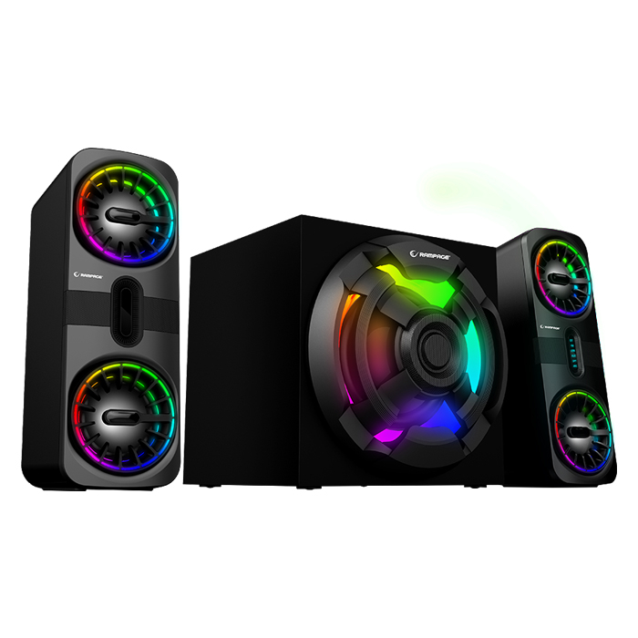 RAMPAGE RMS-311 SHARD 2+1 80W RGB LED GAM SPEAKER