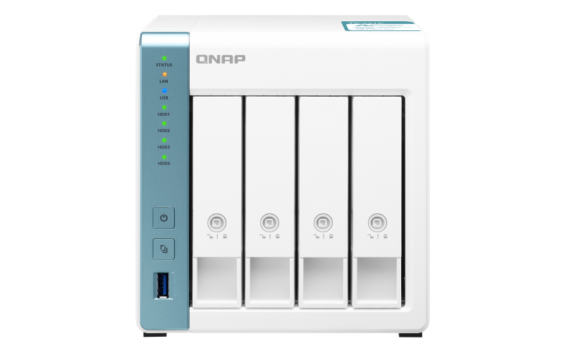 QNAP TS-431K- 4 HDD YUVALI DEPOLAMA ÜNİTESİ 1GB