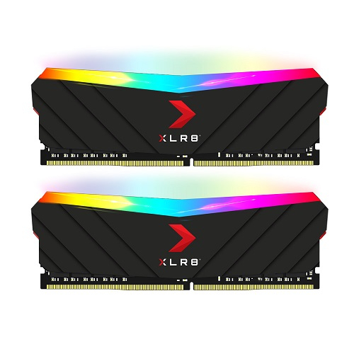 16 GB DDR4 3200 Mhz PNY XLR8 EPIC-X RGB (8GBx2) MD16GK2D4320016XRGB