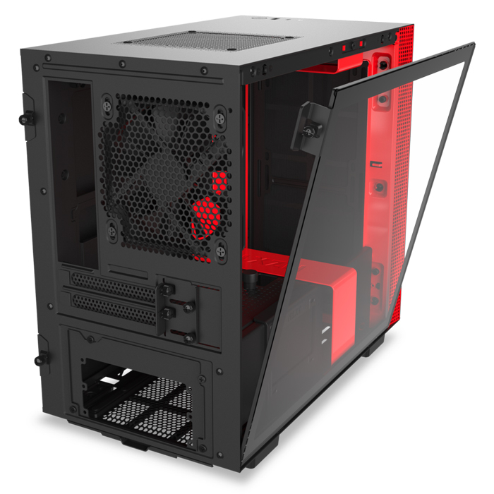 NZXT H210İ CA-H210i-BR SIYAH/KIRMIZI KASA