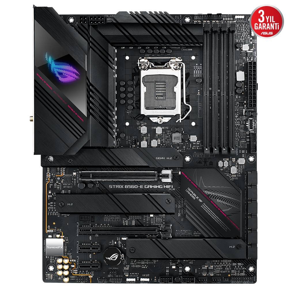 ASUS ROG STRIX B560-E GAMING WIFI 5333MHz(OC) HDMI DP M.2 ATX 1200p