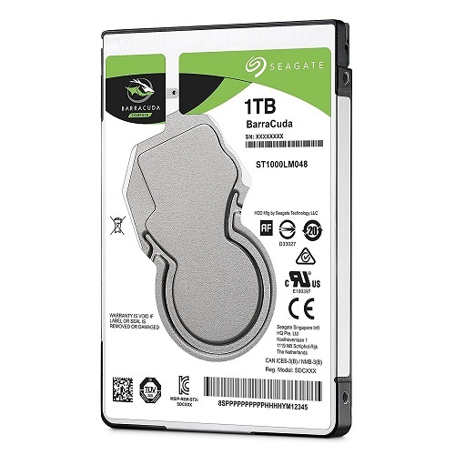 1TB SEAGATE BARRACUDA 2.5 5400RP 128MB ST1000LM048