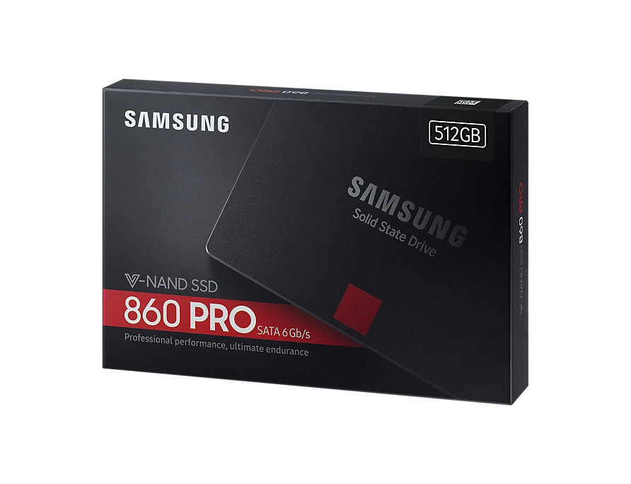 512GB SAMSUNG 860 560/530MB/s PRO MZ-76P512BW SSD