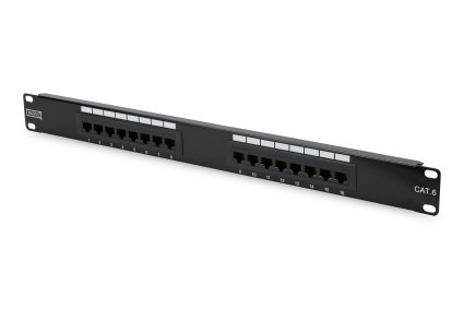 DIGITUS DN-91616U CAT6 UTP PATCH PANEL 16PORT