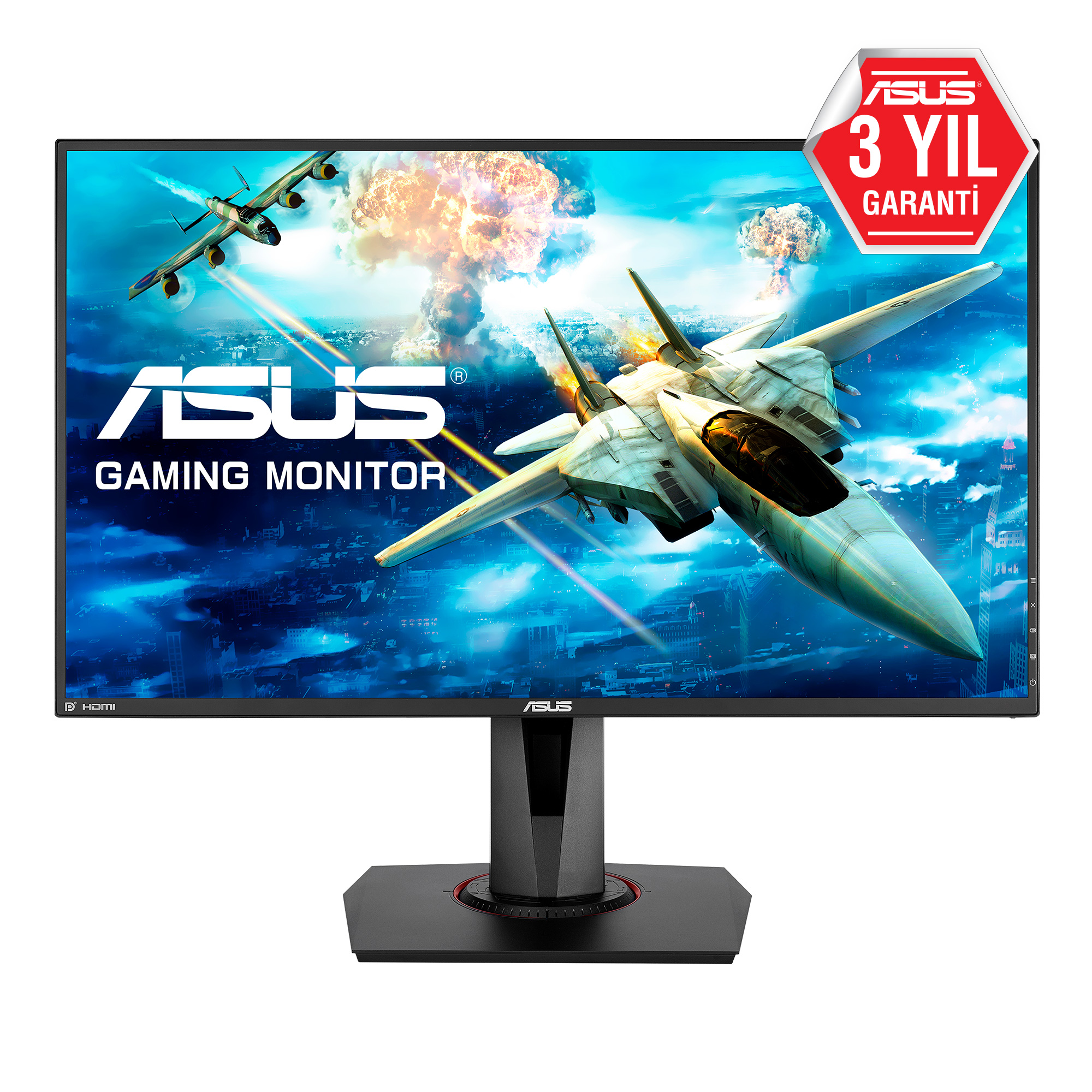 27 ASUS VG278QR FHD 0.5MS 165HZ FREESYNC G-SYNC HDMI DP DVI MM VESA GAMING