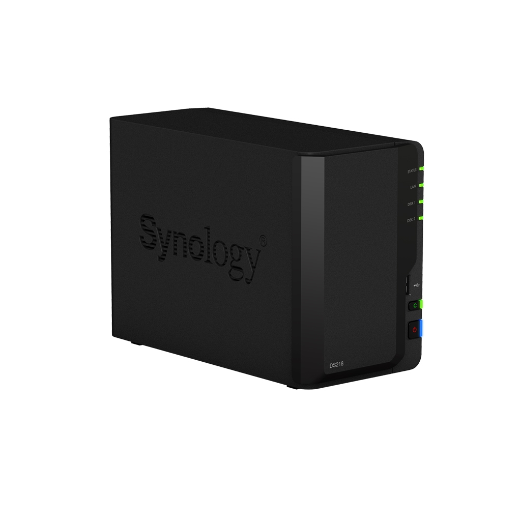 SYNOLOGY DS218 NAS 3.5x2YUVA NAS DEPOLAMA ÜNİTESİ