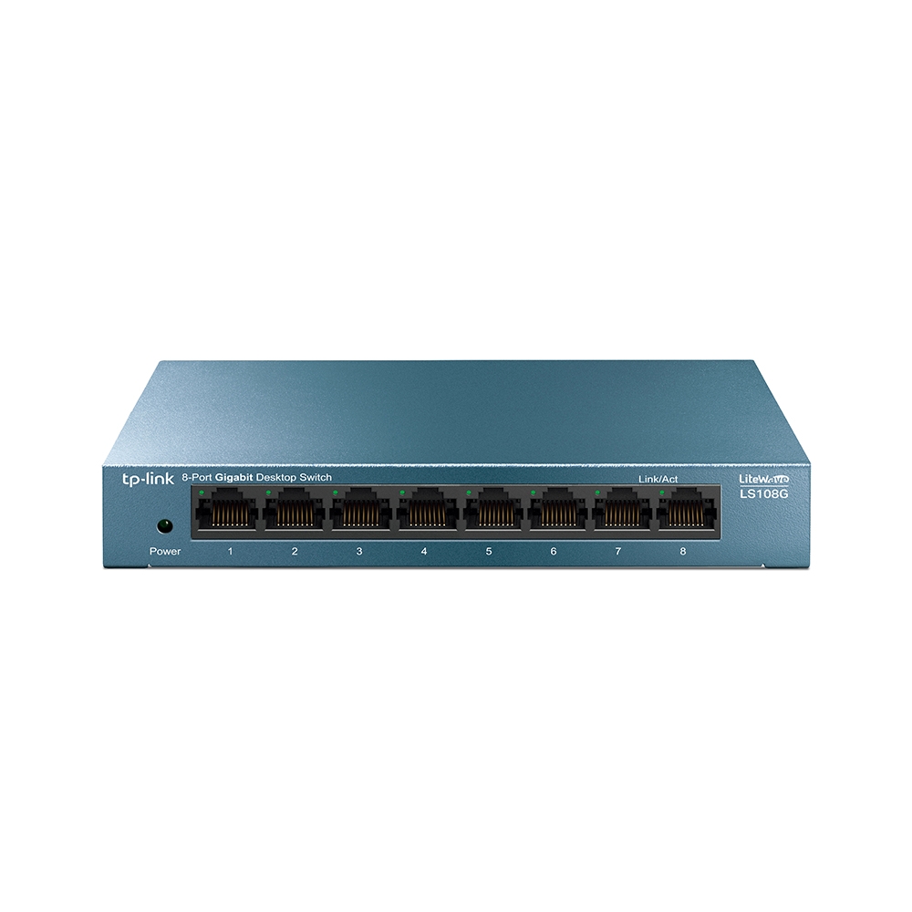 TP-LINK LS108G 8 PORT GIGABIT LITEWAVE SWITCH(ÇELİK KASA)